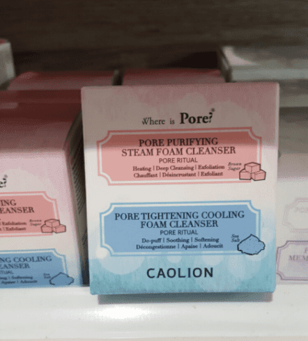 Nouveauté Caolion chez Sephora