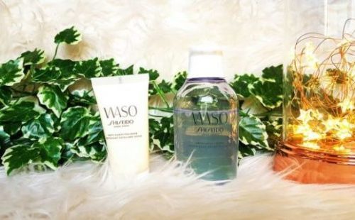Test marque Shiseido waso lotion gel et gel exfoliantmy my sweet beauté